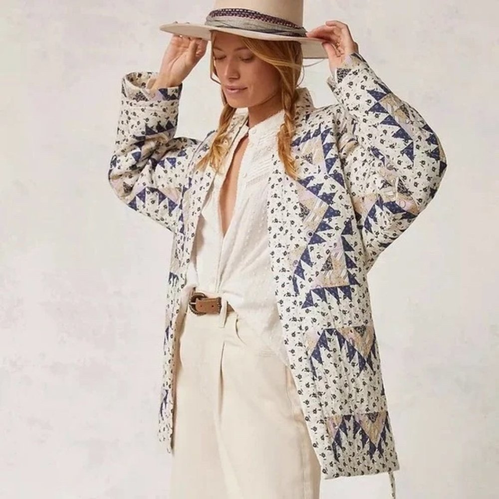 Anthropologie Othilia Quilted Kimono Jacket (NWT)